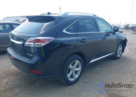2014 Lexus Rx 350 z USA, uszkodzony, nr VIN 2T2BK1BA4EC247884